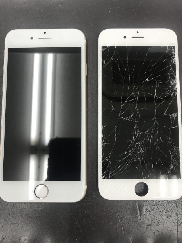 iPhone7　画面割れ修理